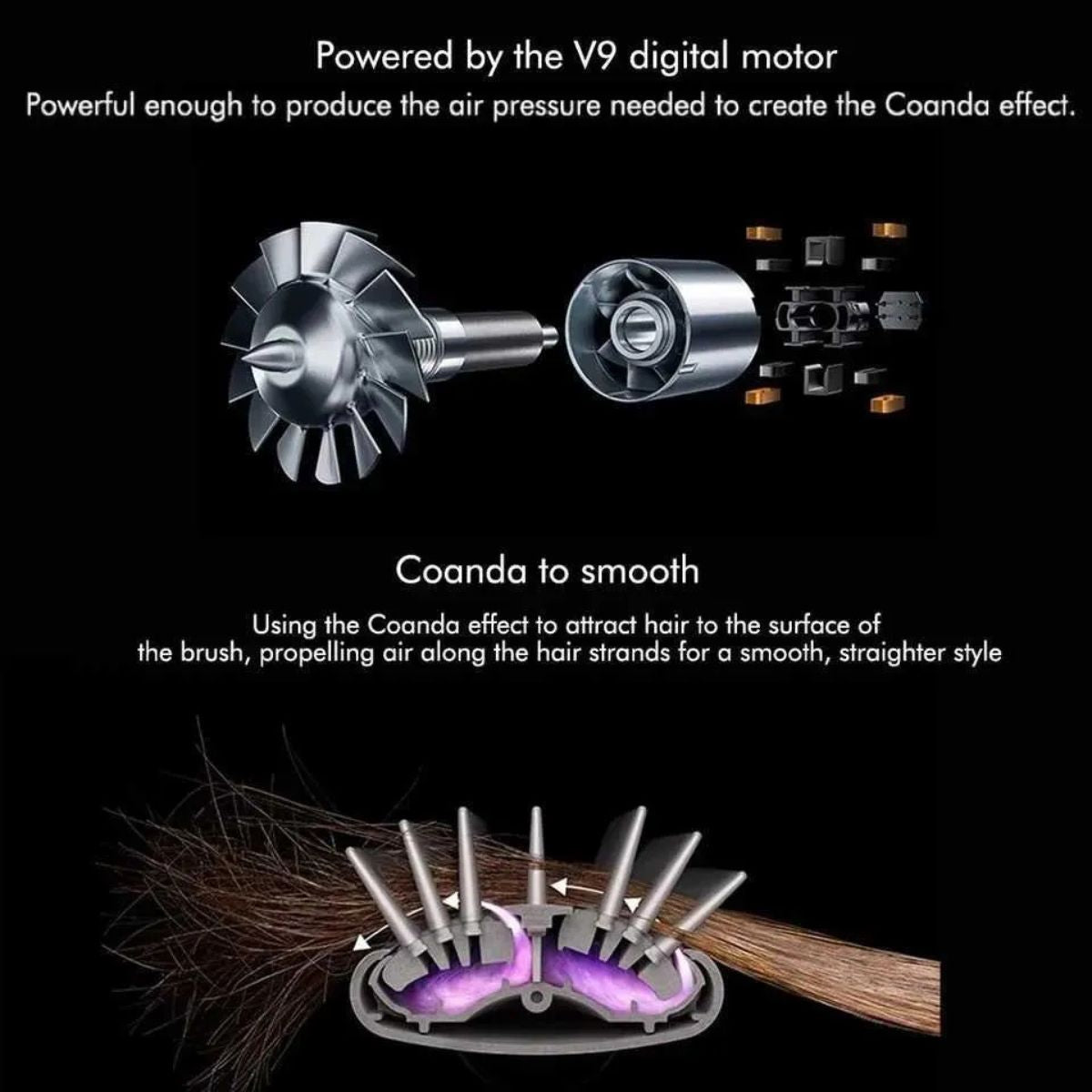 5-in-1 Hair Dryer & Styler with Curling Barrel Hot Air Brush